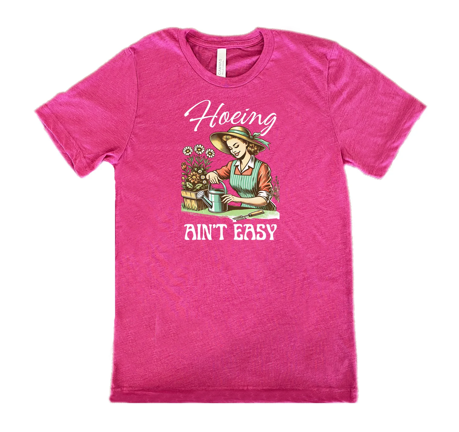 Hoeing Ain't Easy Shirt Unisex - Image 10
