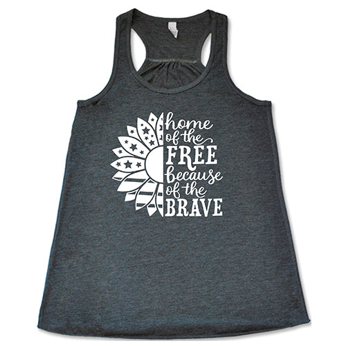 Home Of The Free Because Of The Brave Shirt - Image 6