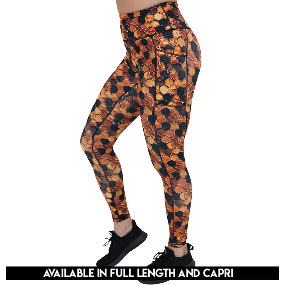 Honeycomb Leggings - Image 3