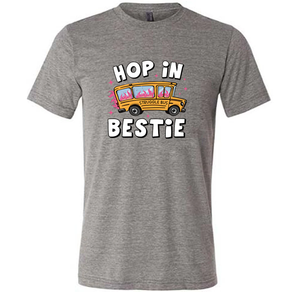 Hop In Bestie Shirt Unisex - Image 3
