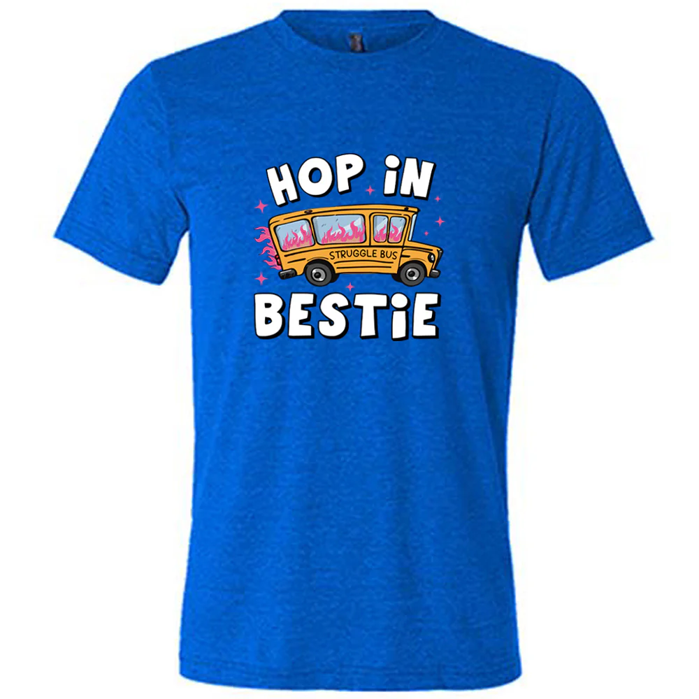 Hop In Bestie Shirt Unisex - Image 5