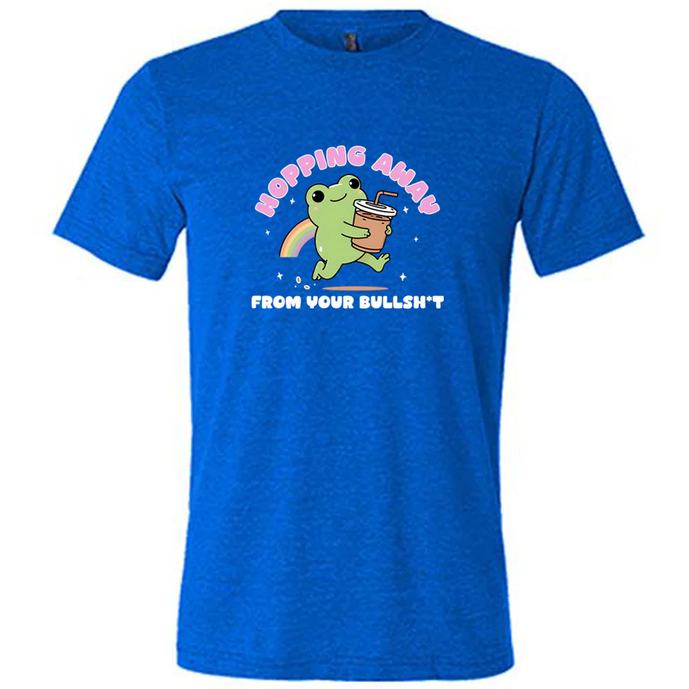 Hopping Away From Your Bullshit Shirt Unisex - Image 5