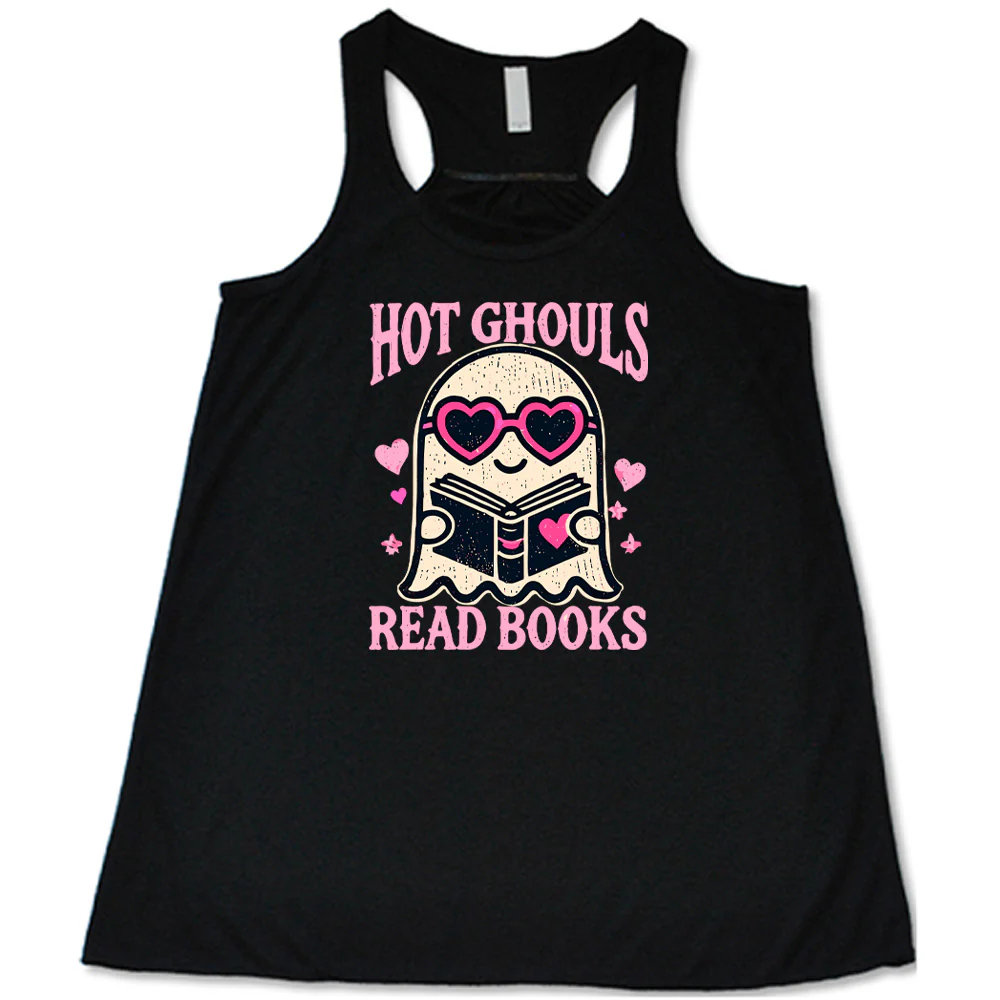 Hot Ghouls Read Books Shirt