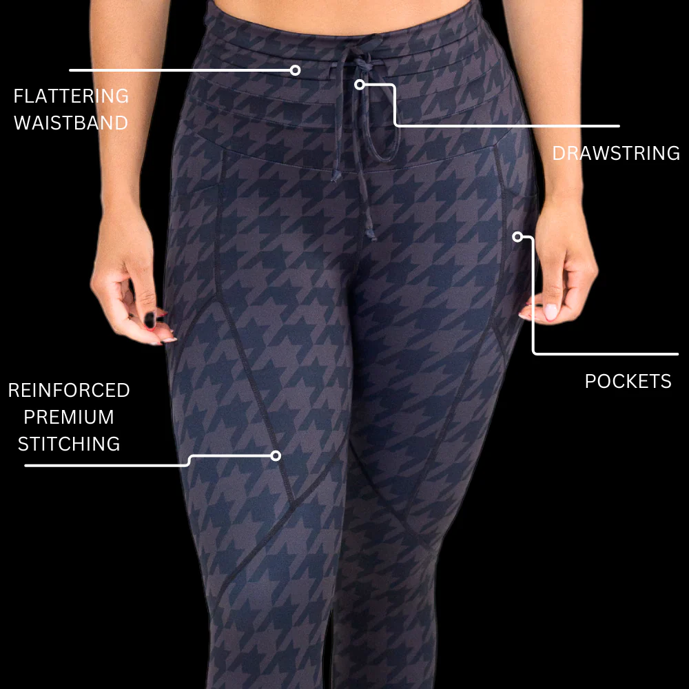 Houndstooth Legacy Leggings - Image 3