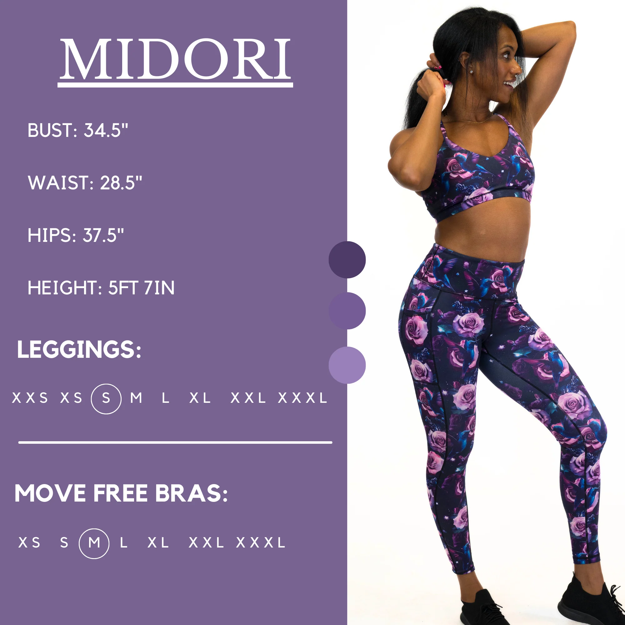 Hummingbird Hype Leggings - Image 6