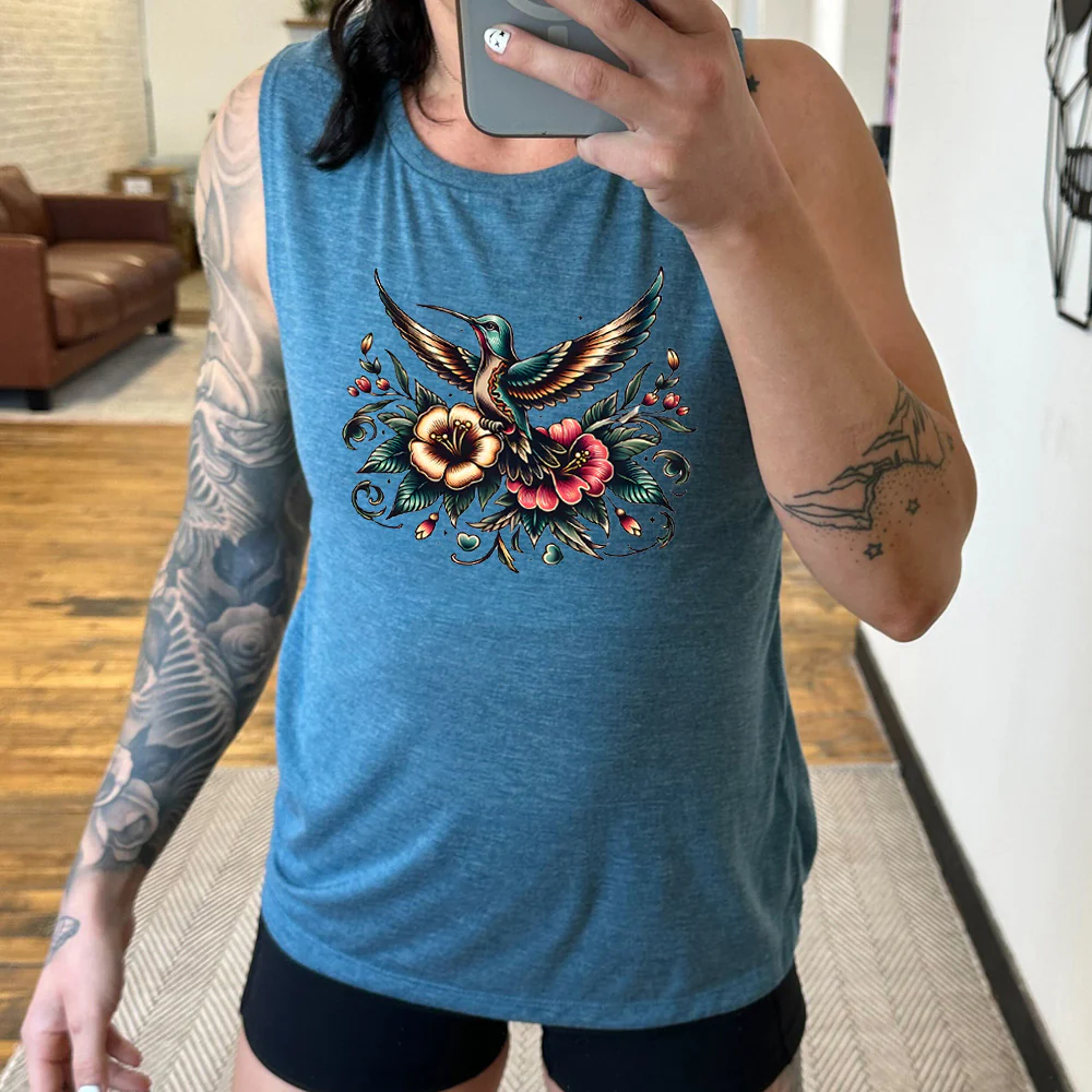Hummingbird Muscle Tank - Image 2