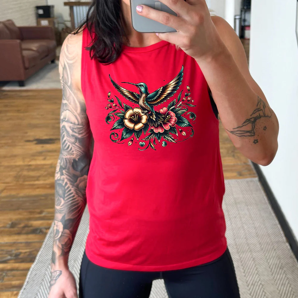 Hummingbird Muscle Tank - Image 3