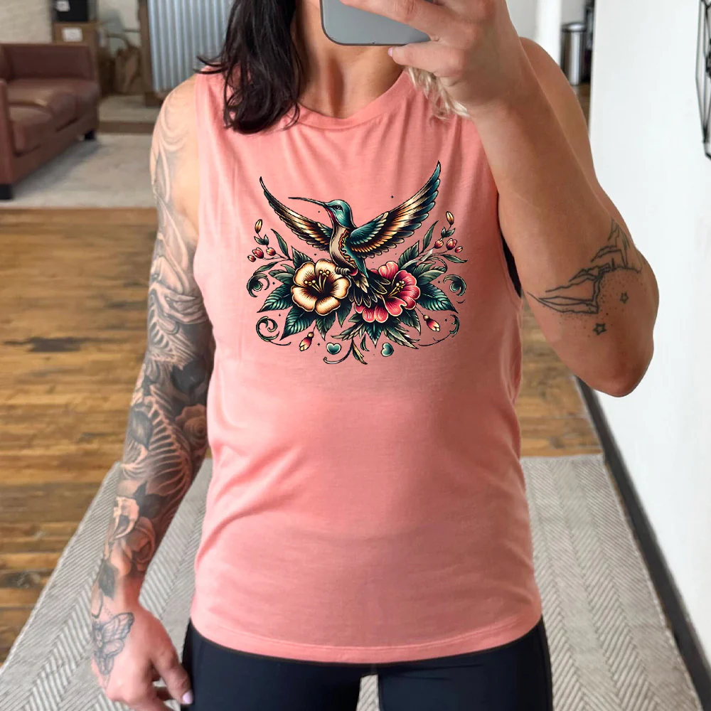 Hummingbird Muscle Tank - Image 4