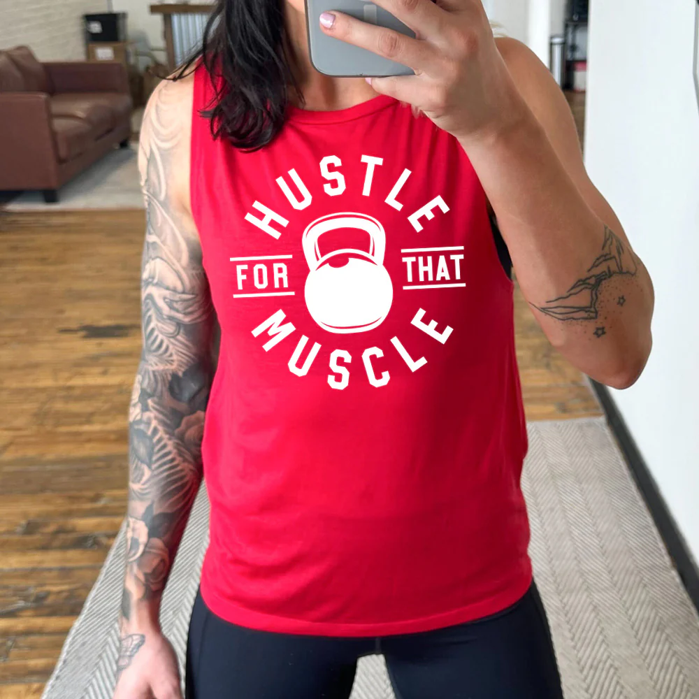 Hustle For That Muscle Muscle Tank - Image 4
