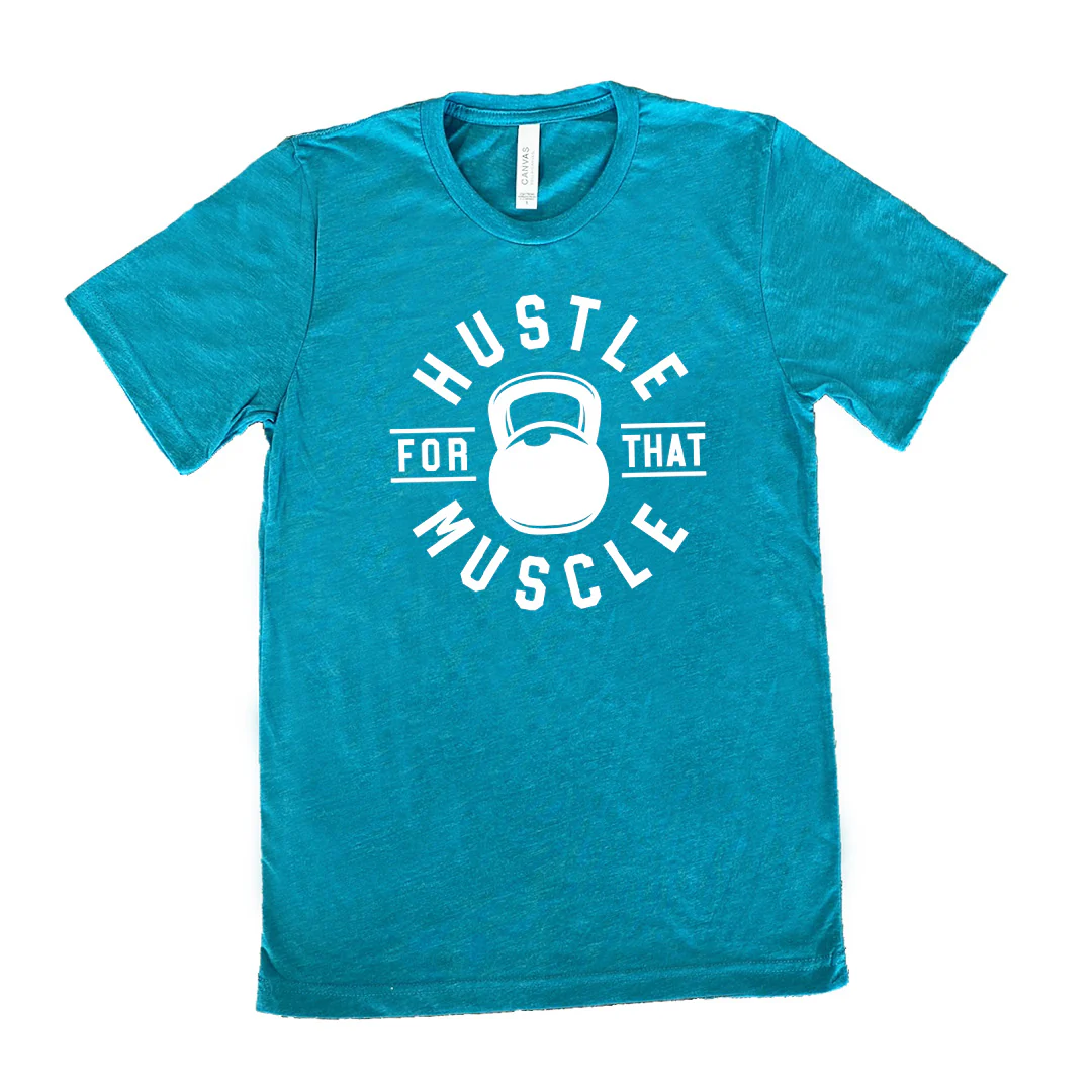 Hustle For That Muscle Shirt Unisex - Image 11
