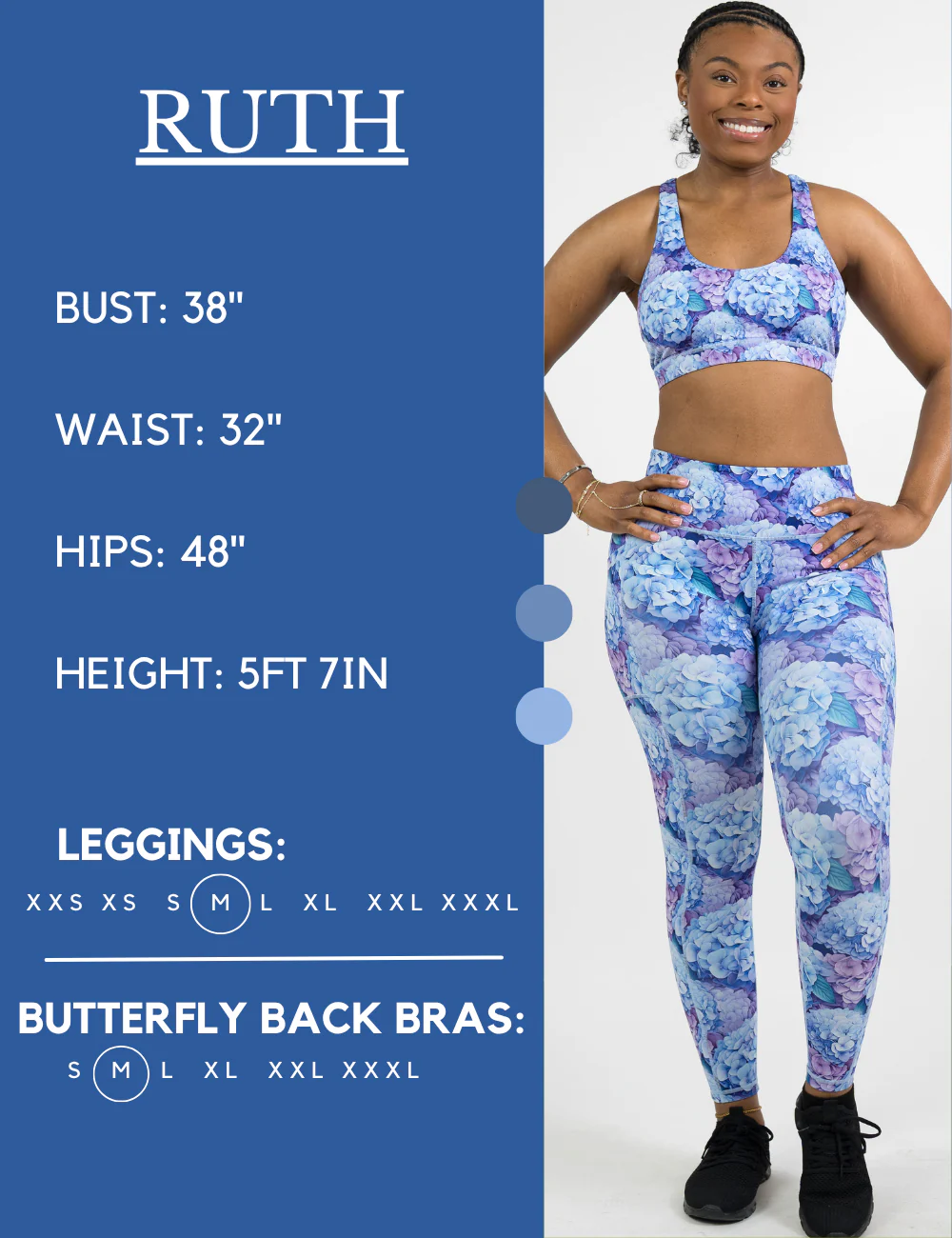 Hydrangea Leggings - Image 6