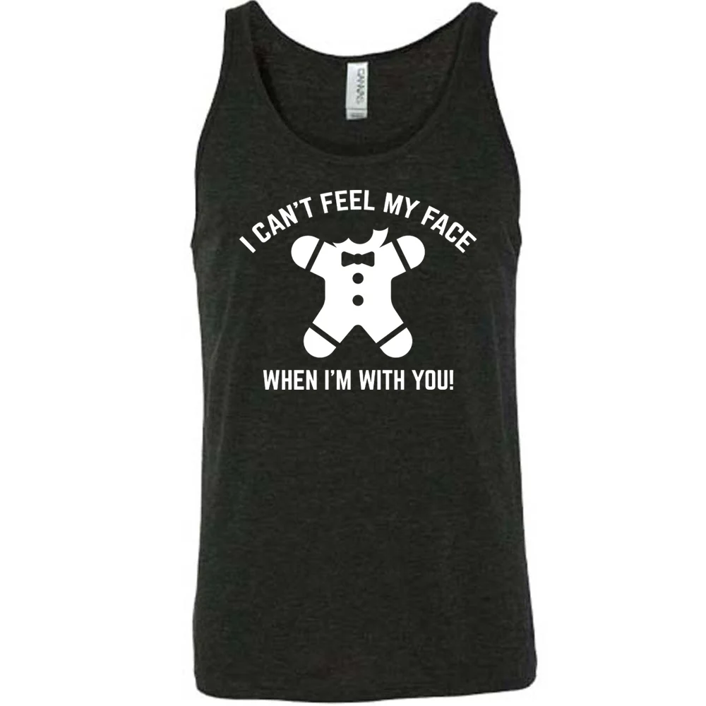 I Can't Feel My Face When I'm With You Gingerbread Shirt Unisex - Image 2