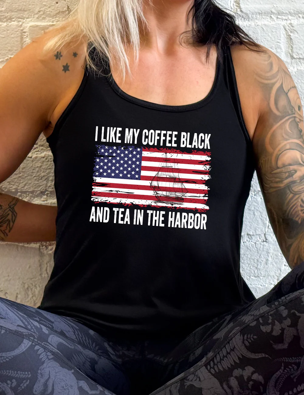 I Like My Coffee Black And Tea In The Harbor Shirt