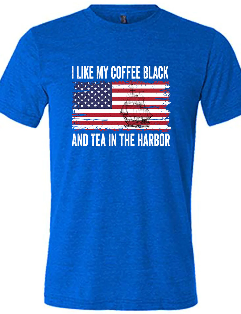 I Like My Coffee Black And Tea In The Harbor Shirt Unisex - Image 3