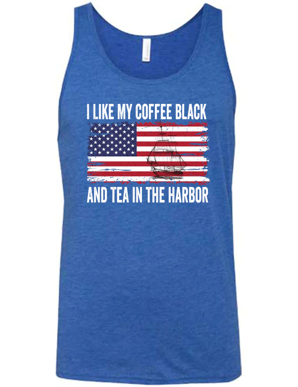 I Like My Coffee Black And Tea In The Harbor Shirt Unisex - Image 4