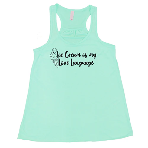 Ice Cream Is My Love Language Shirt - Image 4