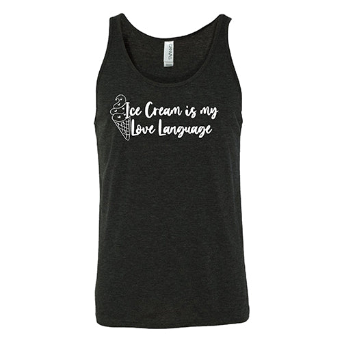 Ice Cream Is My Love Language Shirt Unisex - Image 4