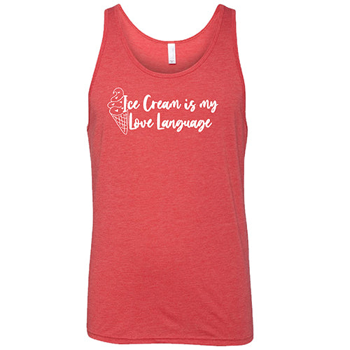 Ice Cream Is My Love Language Shirt Unisex - Image 8