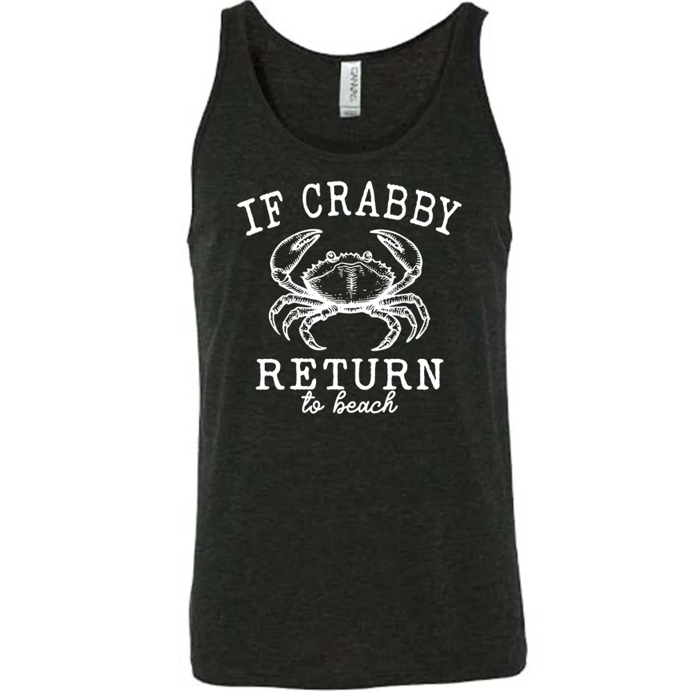 If Crabby Return to Beach Shirt Unisex - Image 2