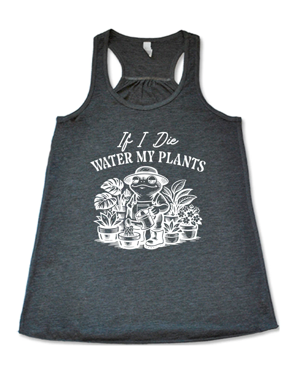 If I Die Water My Plants Shirt - Image 2