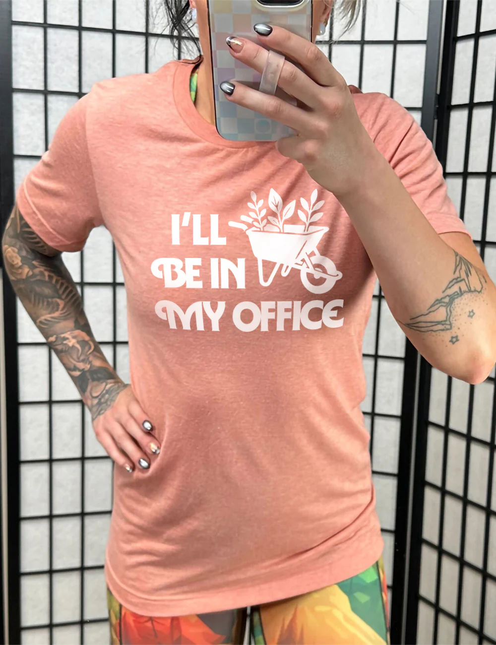 I'll Be In My Office Wheelbarrow Shirt Unisex - Image 11