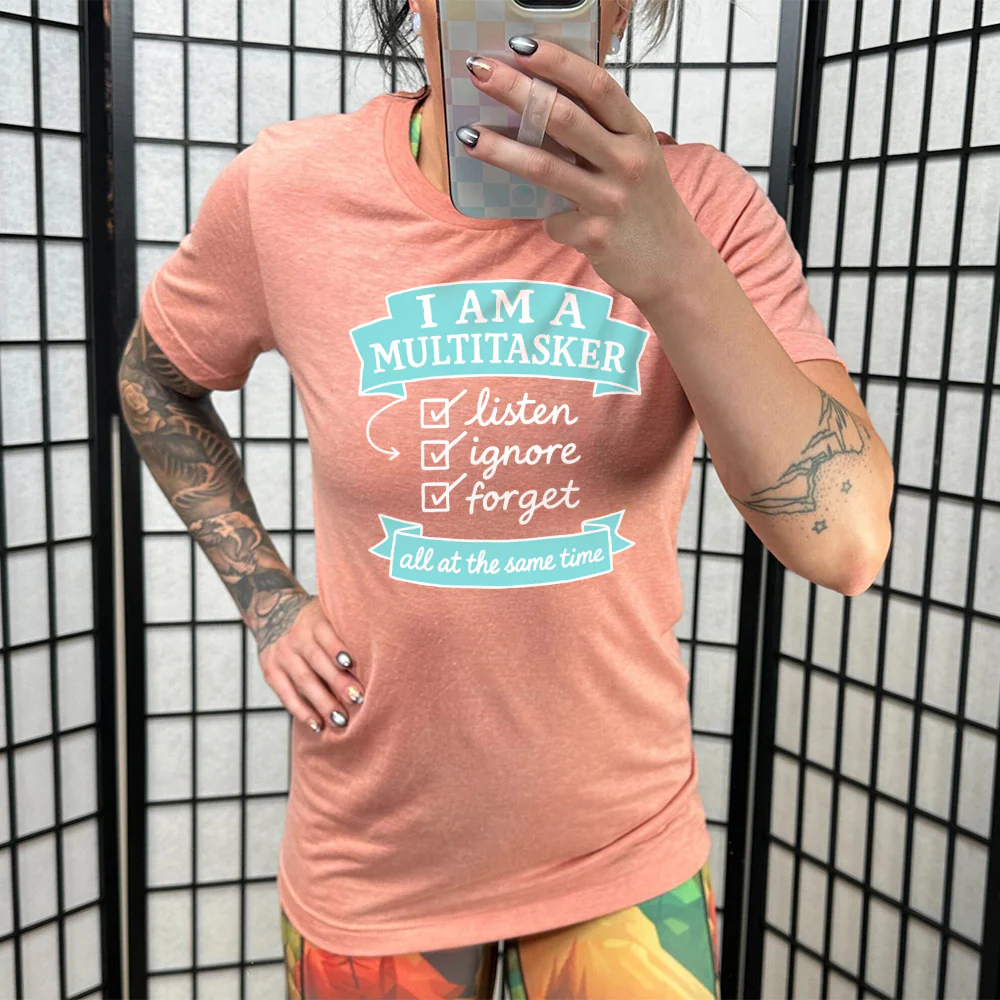 I'm A Multitasker Shirt Unisex - Image 11