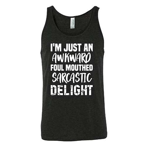I'm Just An Awkward Foul Mouth Sarcastic Delight Shirt Unisex - Image 4