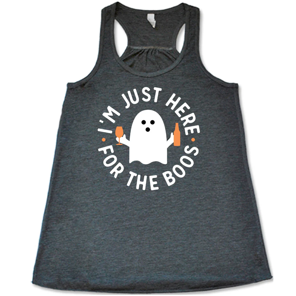 I'm Just Here For The Boos Shirt - Image 4