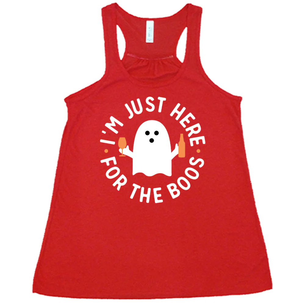 I'm Just Here For The Boos Shirt - Image 5