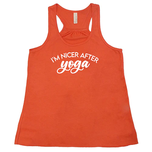 I'm Nicer After Yoga Shirt - Image 3