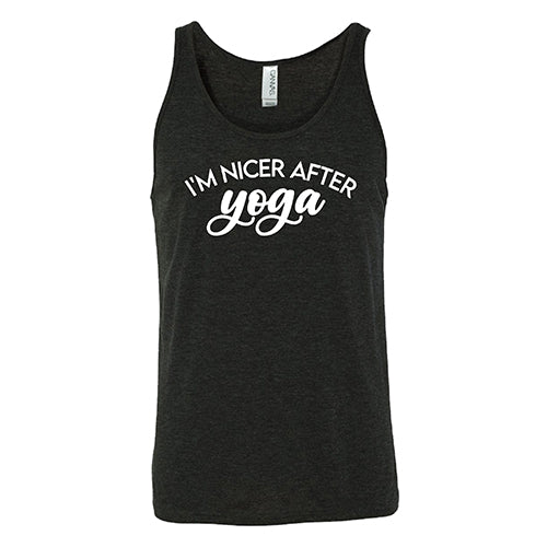 I'm Nicer After Yoga Shirt Unisex - Image 2