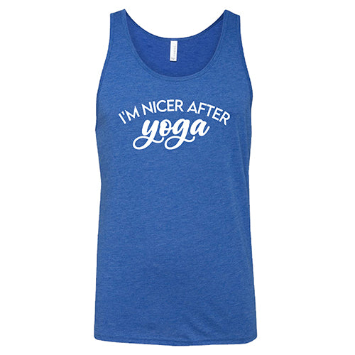 I'm Nicer After Yoga Shirt Unisex - Image 4