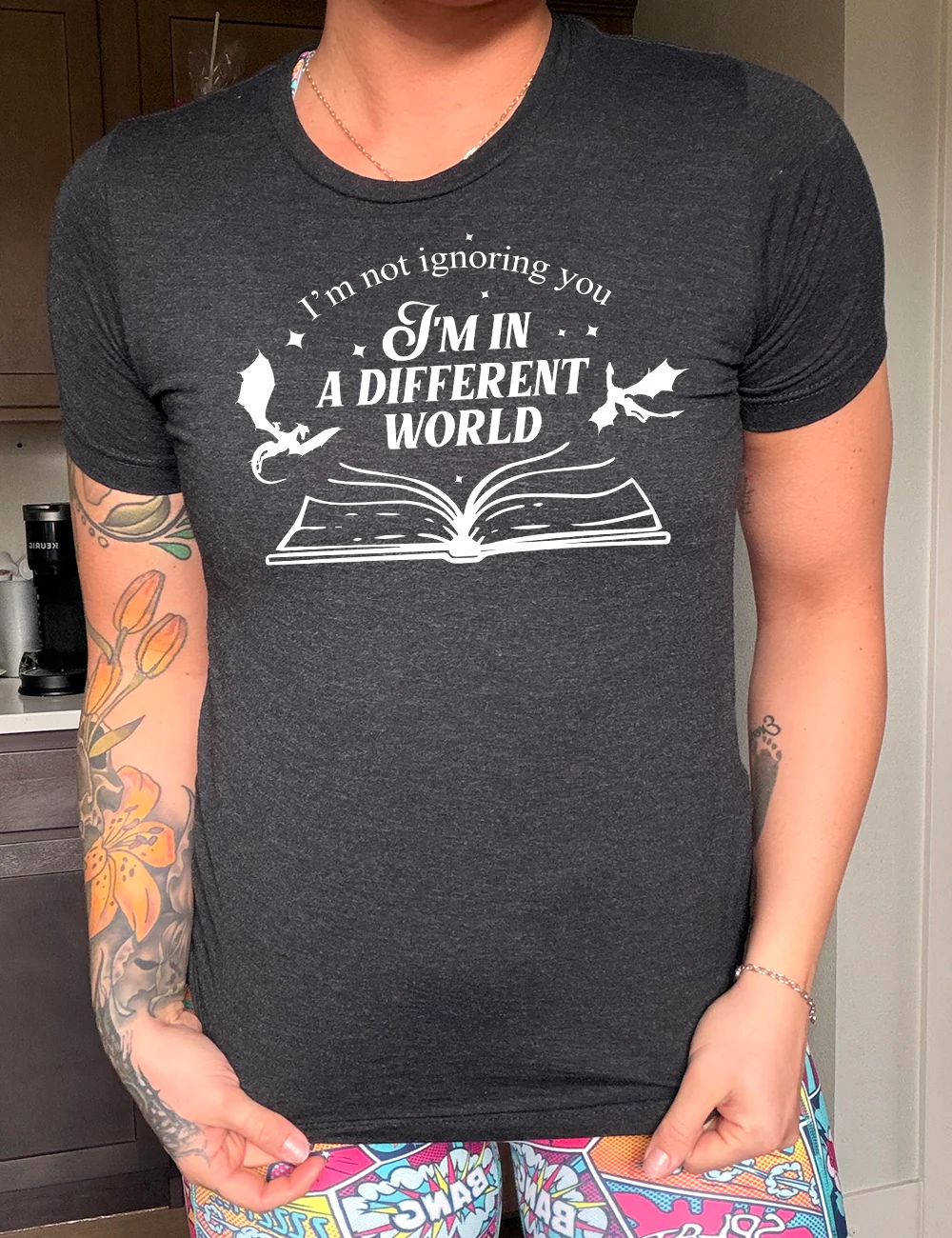 I'm Not Ignoring You I'm In A Different World Shirt Unisex