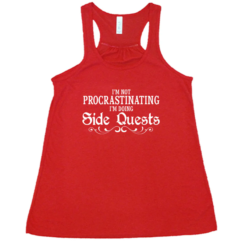 I'm Not Procrastinating I'm Doing Side Quests Shirt - Image 7