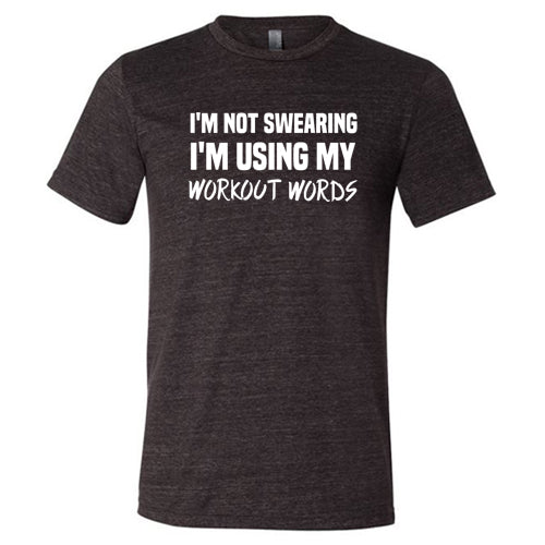 I'm Not Swearing I'm Using My Workout Words Shirt Unisex - Image 2
