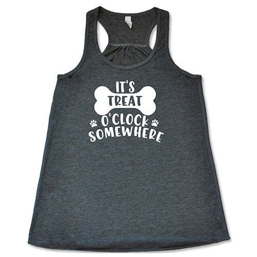 It's Treat O'Clock Somewhere Shirt - Image 4