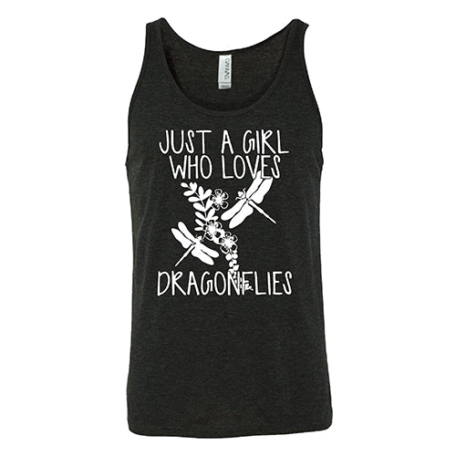 Just A Girl Who Loves Dragonflies Shirt Unisex - Image 2