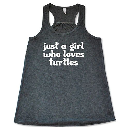 Just A Girl Who Loves Turtles Shirt - Image 6