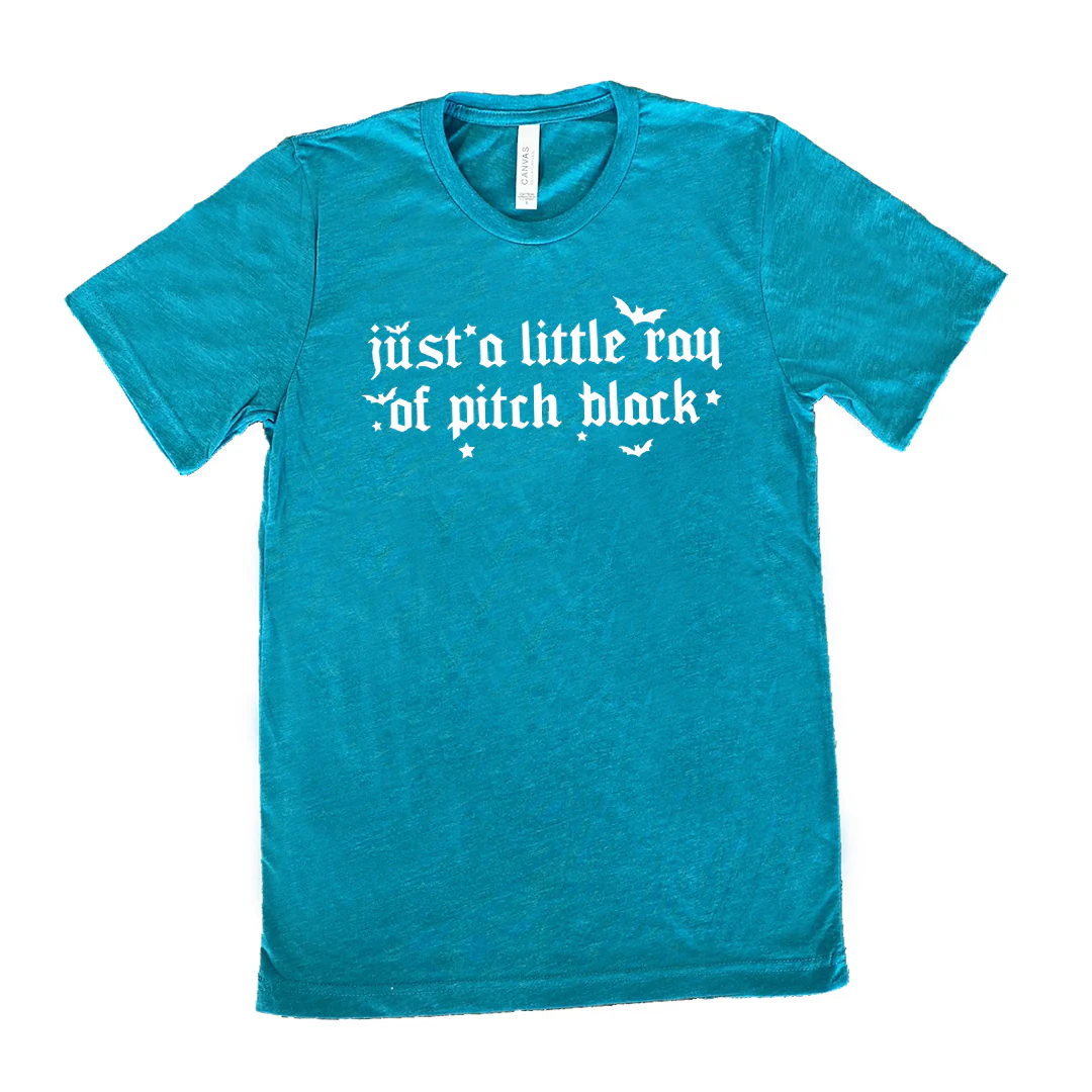 Just A Little Ray Of Pitch Black Shirt Unisex - Image 10