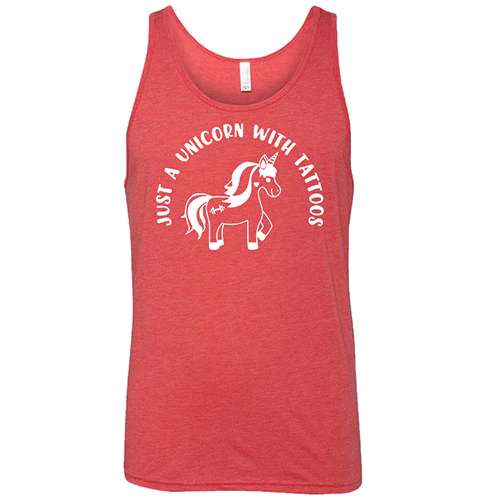 Just A Unicorn With Tattoos Shirt Unisex - Image 2