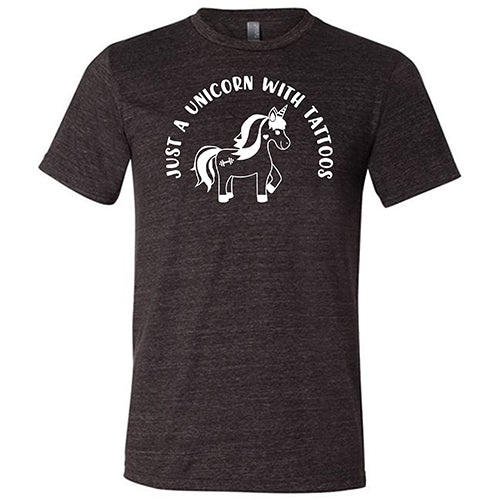 Just A Unicorn With Tattoos Shirt Unisex - Image 3