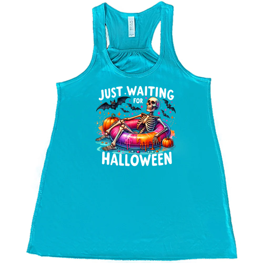 Just Waiting For Halloween Shirt - Image 3