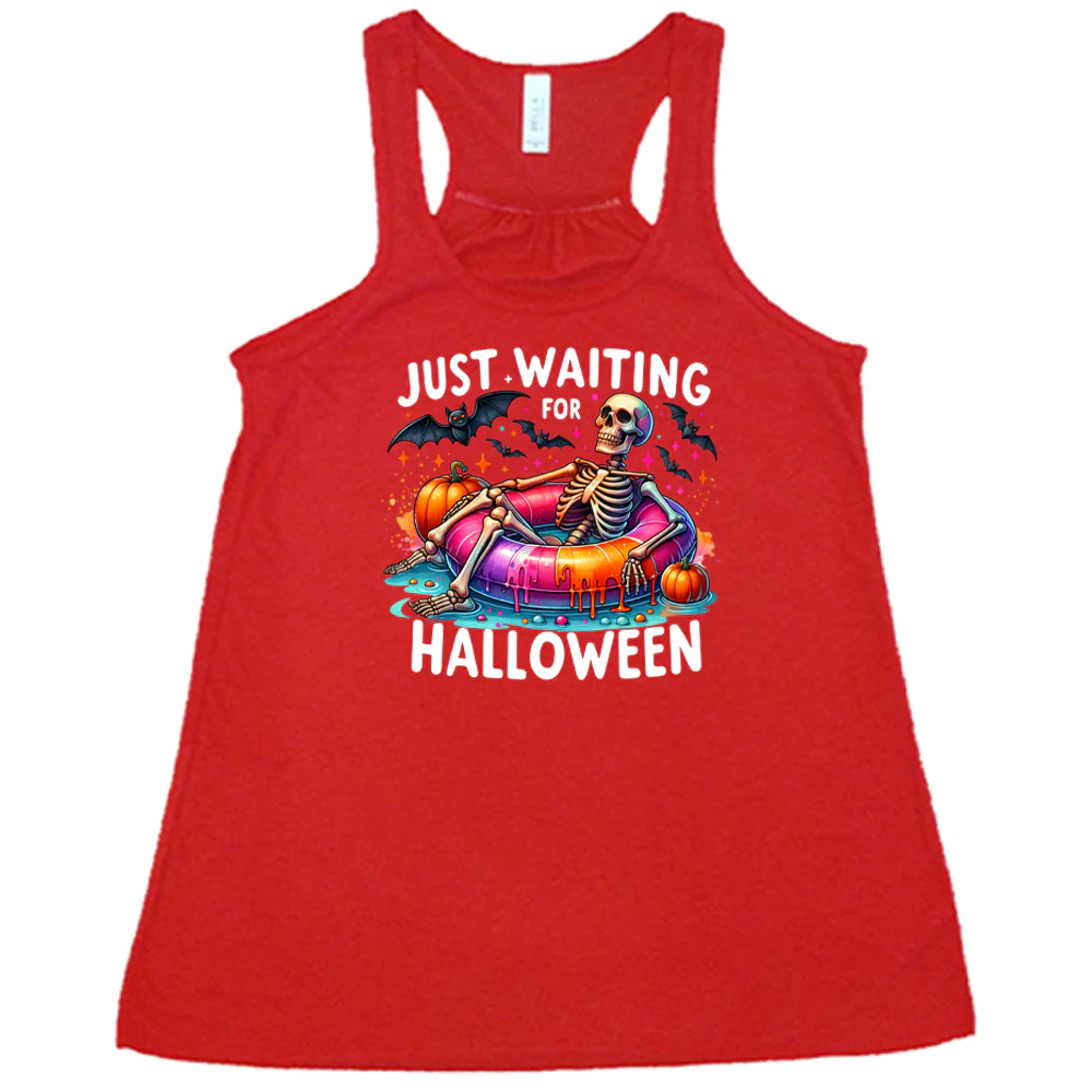 Just Waiting For Halloween Shirt - Image 5