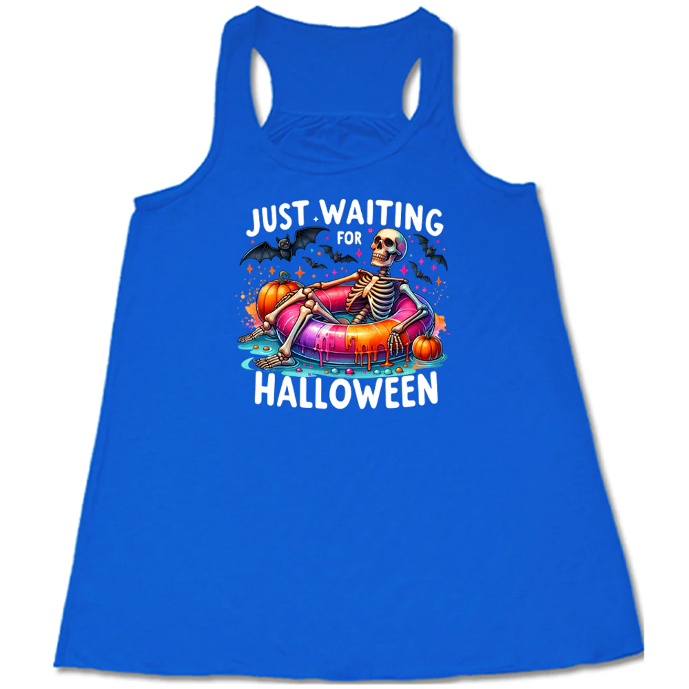 Just Waiting For Halloween Shirt - Image 6