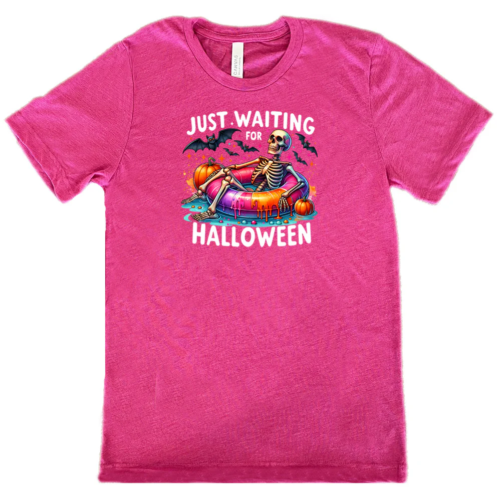 Just Waiting For Halloween Shirt Unisex - Image 10