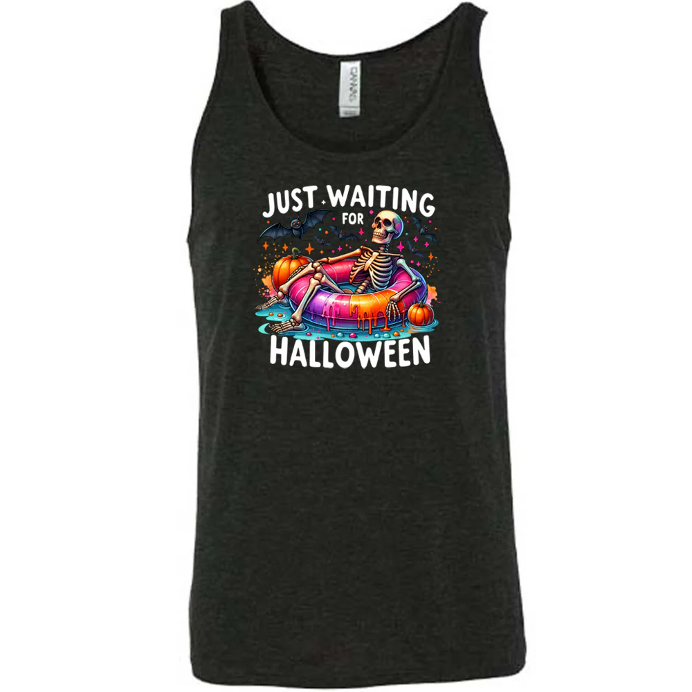 Just Waiting For Halloween Shirt Unisex - Image 3