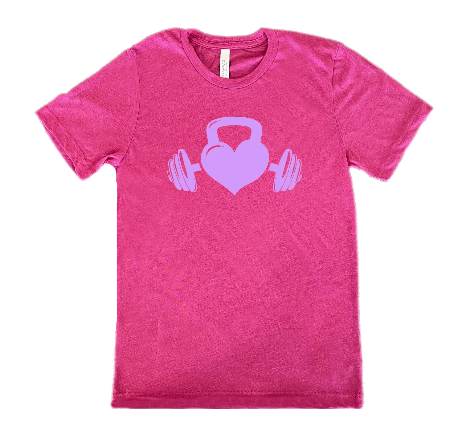 Kettlebell Heart Shirt Unisex - Image 10