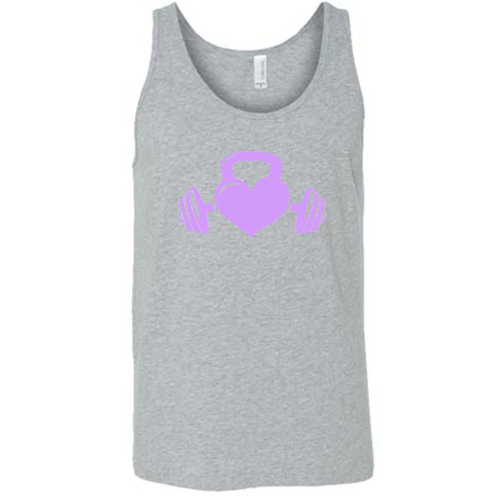 Kettlebell Heart Shirt Unisex - Image 8