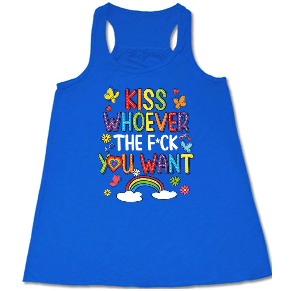 Kiss Whoever The Fuck You Want Shirt - Image 3
