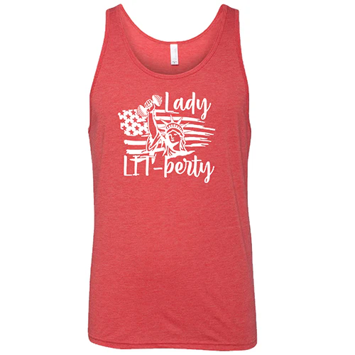 Lady Lit-berty Shirt Unisex - Image 2